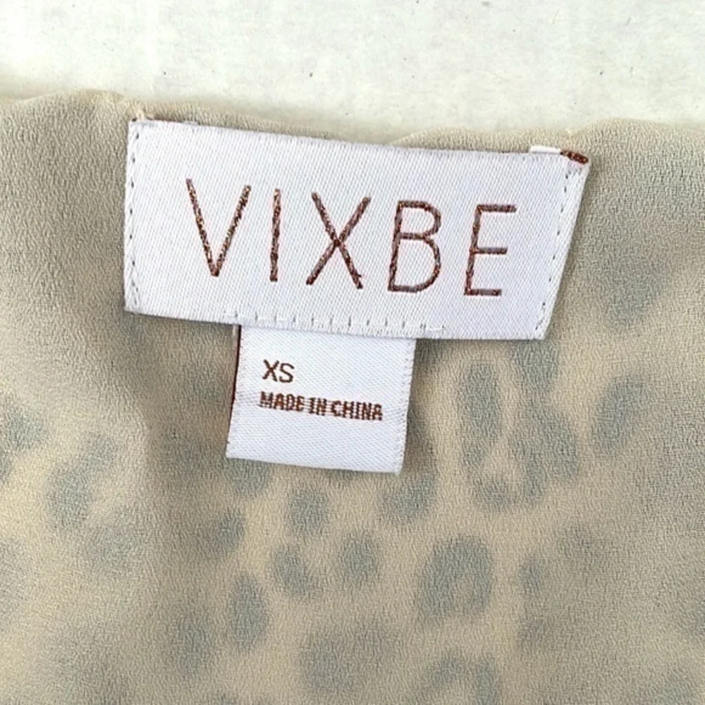 Vixbe Animal Print Blouse